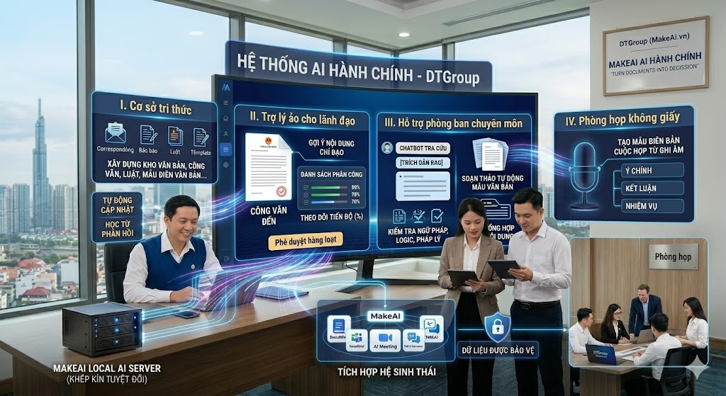 Hệ thống Trợ lý số AI Hành chính